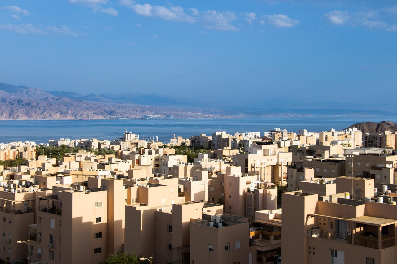 Penthouse In Eilat With The Sea Viewアパートメント エクステリア 写真