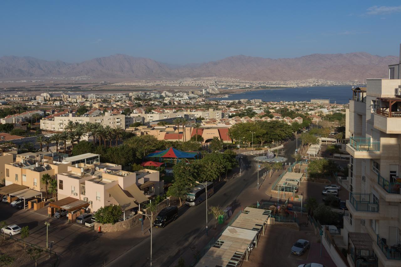Penthouse In Eilat With The Sea Viewアパートメント エクステリア 写真