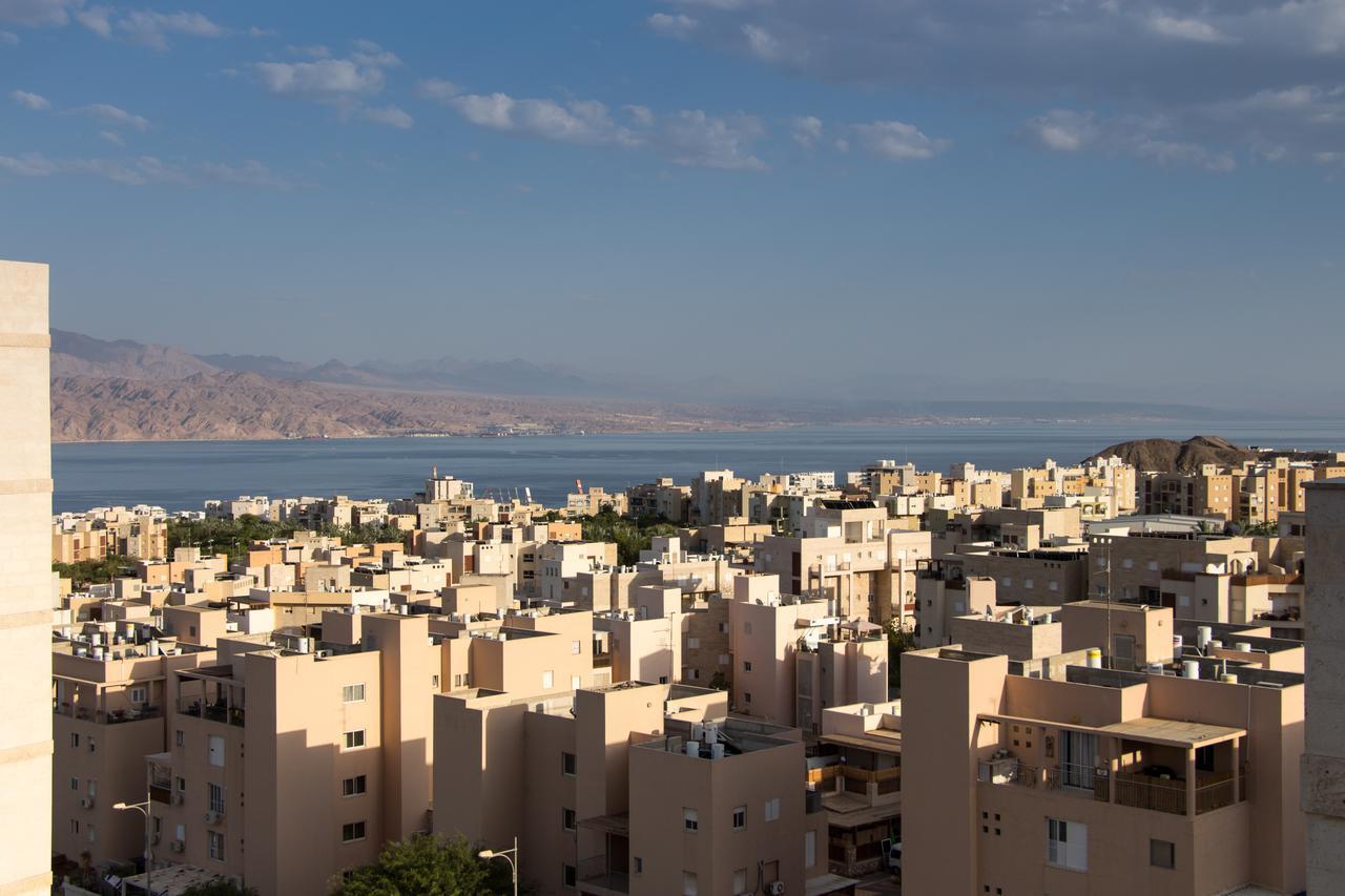 Penthouse In Eilat With The Sea Viewアパートメント エクステリア 写真